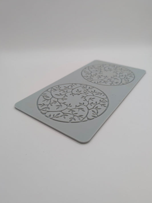 Leaf Lace Tuile Silicone Mold