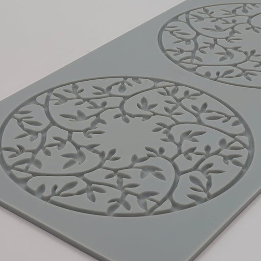 Leaf Lace Tuile Silicone Mold