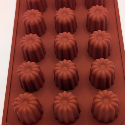 Klassisk Canelé Silikoneform
